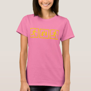Womens uitvoeren t-shirt