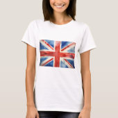 women's union jack t shirt (Voorkant)