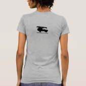 Womens V-Neck T shirt (Achterkant)