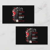 Womens Valentijnsdag Cane Corso mama Large Visitekaartje (Voorkant / Achterkant)