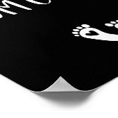 Womens Valentines Day Couples Pregnancy Announceme Poster (Hoek)