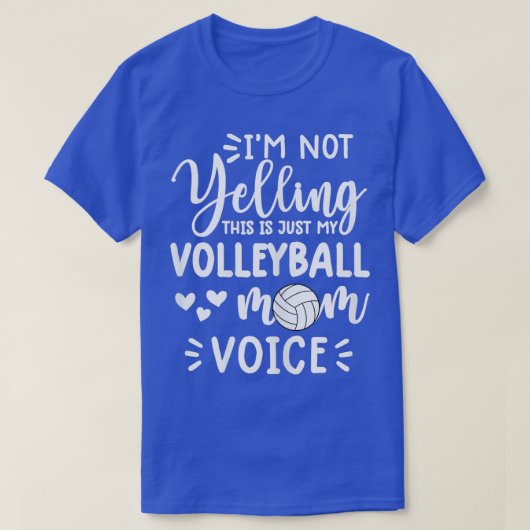 Womens volleyball mom tee  funny volleyball s for  t-shirt (Design voorkant)