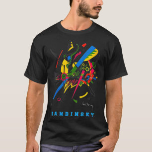 Womens Wassily Kandinsky Abstracte Kunst Kleine We T-shirt