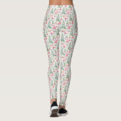 Women's Watercolor Christmas Gnomes Leggings  (Dos)