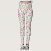  Women's Watercolor Christmas Gnomes Leggings  (Devant)