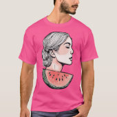 womens watermelon t-shirt (Voorkant)