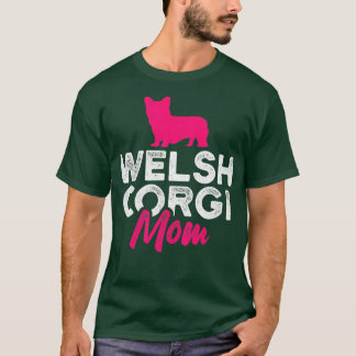 Womens Welsh Corgi Mam1682 T-shirt