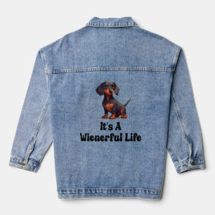 Womens Wiener Dog - C'est une vie Wienerful
