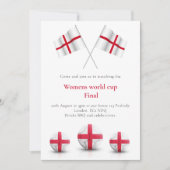 Womens WK finale Uitnodiging (Voorkant)