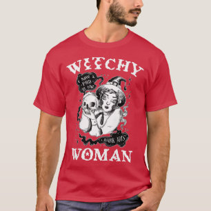 Womens Womens Witch Wiccan Pagan Woman Witchy Prem T-shirt