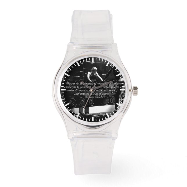 Women's Workout Motivatie Horloge (Voorkant)