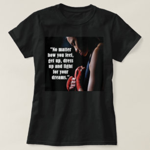 Women's Workout Motivatie T-shirt