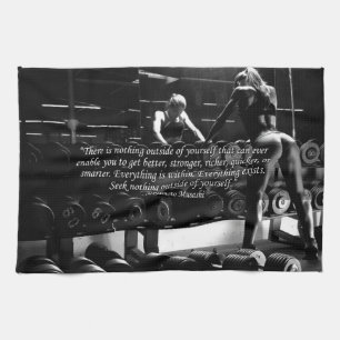 Women's Workout Motivatie Theedoek