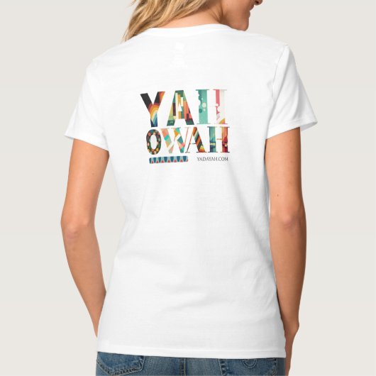 Women's Yahowah Design T-Shirt Cotton (Dos)