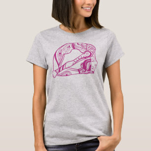 Womens Yoga Mam Moederdag  T-shirt