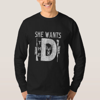 Womens Ze wil De Herten Jager Jacht Gr T-shirt
