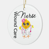 Wond Care Nurse Chick Keramisch Ornament (Links)