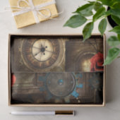 Wondeful steampunk-ontwerp tissuepapier (Geschenk)