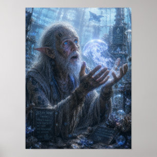 Wonder / Aquariumverzorger / Ocean Dome Poster