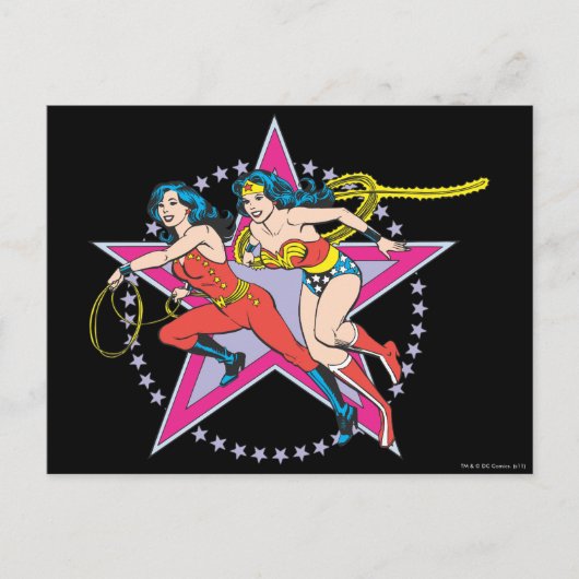 Wonder Girls Briefkaart (Voorkant)