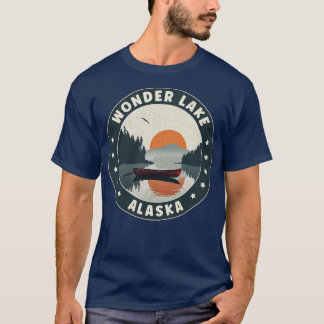 Wonder Lake Alaska Sunset TShirt