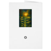  Wonder & Light Secular Holiday Kaart (Achterkant)