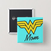 Wonder Mam Classic Vierkante Button 5,1 Cm (Voorkant /achterkant)