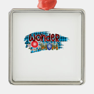 Wonder Mam Metalen Ornament