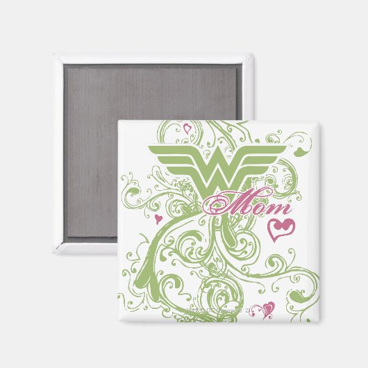 Wonder Mam Swirls Magneet (Voorkant / Achterkant)