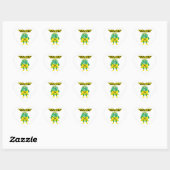 Wonder Melon Hart Sticker (Vel)