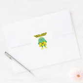 Wonder Melon Hart Sticker (Envelop)