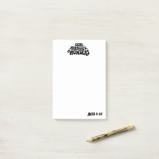 wonder post-it® notes (Op bureau)