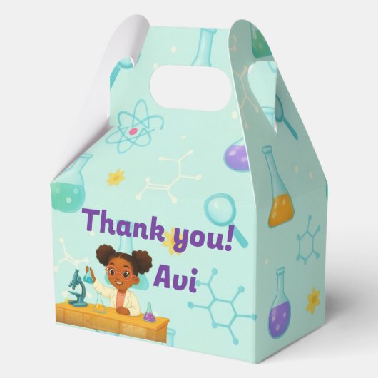 Wonder Science Favoriet Box Bedankdoosjes (Voorkant)