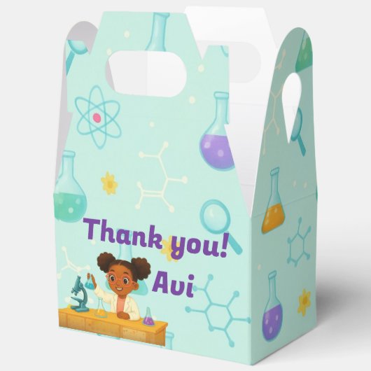 Wonder Science Favoriet Box Bedankdoosjes (Open)