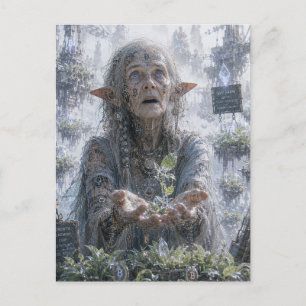 Wonder / Sky Farmer / Zwevende velden Briefkaart