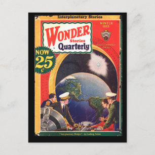 Wonder Stories Quarterly v04 n02 (1933-Wi.Stellar) Briefkaart