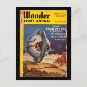 Wonder Story Annual v01 n03 (1952.Best Books)_Pulp Briefkaart
