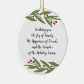 Wonder van het Vakantie Seizoen Ornament (Rechts)