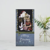 Wonder van Kerstmis Feestdagenkaart (Staand voorkant)