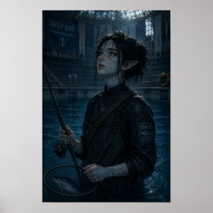 Wonder / Visvrouw / Zwembad Poster