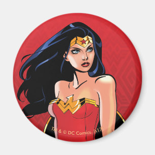 Wonder-vrouw met zwaard - doorboring magneet