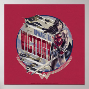 Wonder-vrouw naar slachtoffer poster