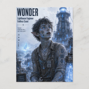 Wonder / Vuurtoreningenieur / Eindeloze Kust Briefkaart