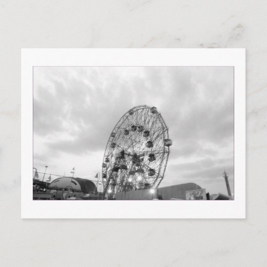 Wonder Wheel at Twilight (Coney Is, NY) Carte post (Devant)