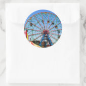 Wonder Wheel - Coney Island, autocollant NYC (Sac)