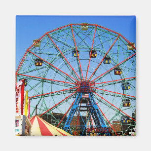 Wonder Wheel - Coney Island, NYC magnet Magneet