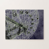 Wonder Wheel Psychedelic Jigsaw Puzzle (Horizontal)