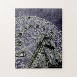 Wonder Wheel Psychedelic Jigsaw Puzzle Legpuzzel