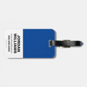 Wonder Woman 1987 Comic Book Logo Bagagelabel (Achterkant horizontaal)