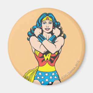 Wonder Woman Arms Crossed Magneet